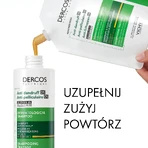 Vichy Dercos Anti Dandruff DS, Anti-Schuppen-Shampoo, trockenes Haar, Ersatz, 390 ml