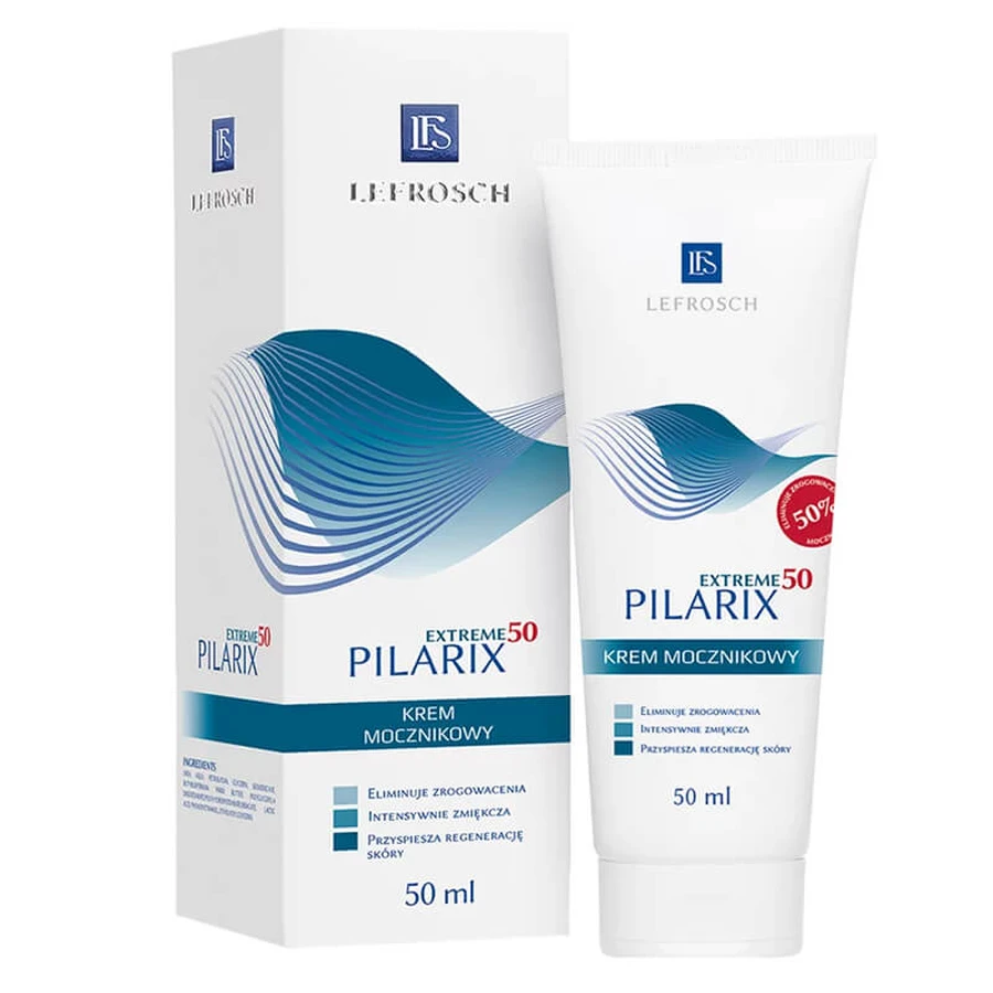 Lefrosch Pilarix Extreme 50, cream with 50% urea content, 50 ml