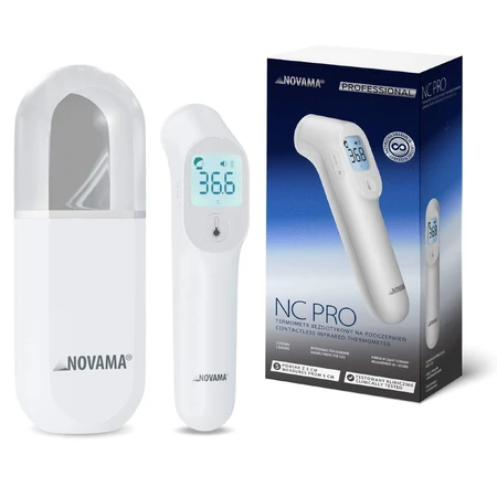 Novama NC PRO, berührungsloses Infrarot-Thermometer mit Abstandssensor, in Schutzkapsel