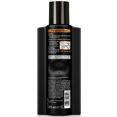 Alpecin C1 Caffeine Black Edition, shampooing stimulant la croissance des cheveux, 375 ml