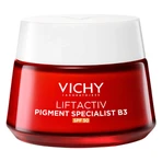 Set Vichy Liftactiv Pigment Specialist B3, Creme gegen Verfärbungen, SPF 50, 50 ml + Augencreme, 15 ml + Lichtfluid SPF 50+, 15 ml + Schminktasche gratis