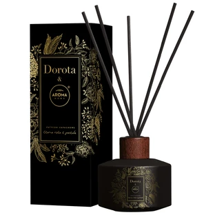 Dorota&Aroma Home, Duftstäbchen, schwarze Rose mit Patchouli, 100 ml