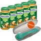 BoboVita Dinner set, vegetables in a dish with veal, after 12 months, 5 x 250 g + Canpol, cutlery set in case, for children, free of charge