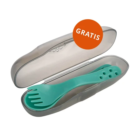BoboVita Dinerset, groenten in een schaaltje met kalfsvlees, na 12 maanden, 5 x 250 g + Canpol, bestekset in etui, voor kinderen, gratis