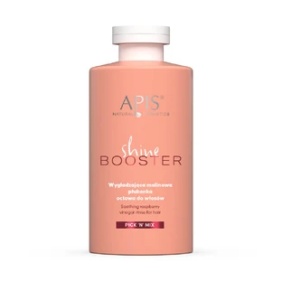 Apis Pick'N'Mix, rinçage lissant au vinaigre de framboise pour les cheveux, 300 ml