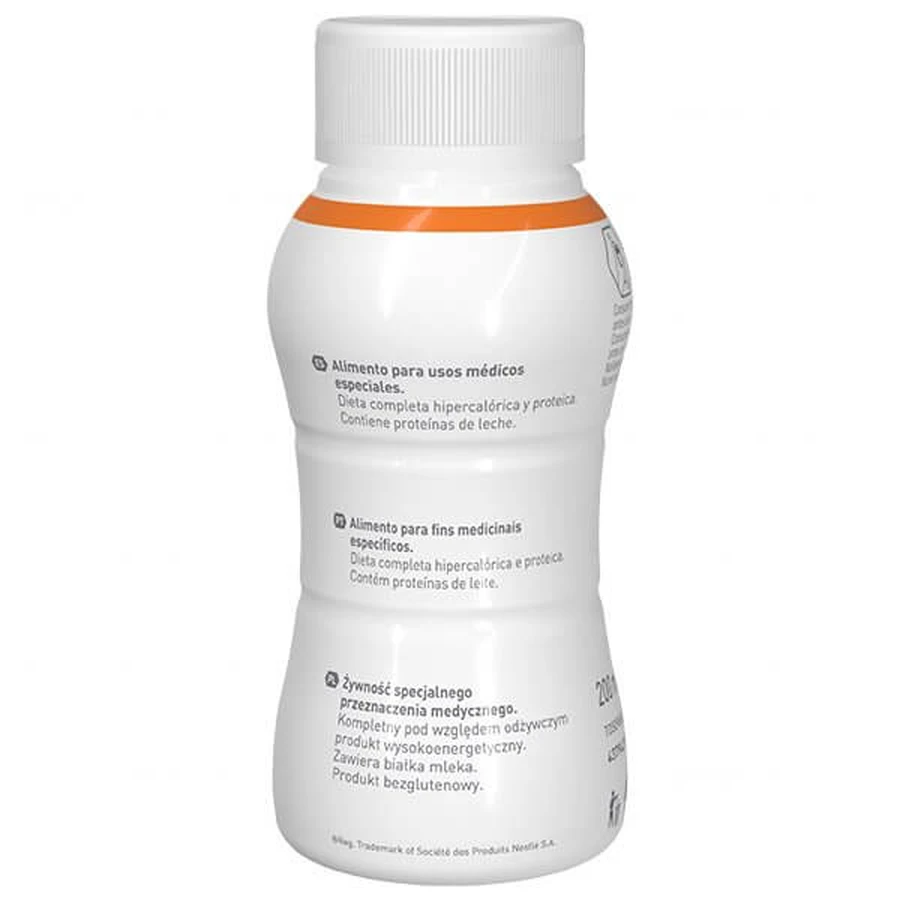 Resource 2.0 kit, nutritional formula, vanilla flavor, 8 x 200 ml + strawberry flavor, 200 ml free of charge