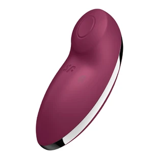 Satisfyer Tap & Climax 2, vibrateur superposé avec fonction de tapotement, rouge