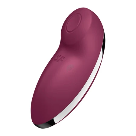 Satisfyer Tap & Climax 2, vibrateur superposé avec fonction de tapotement, rouge