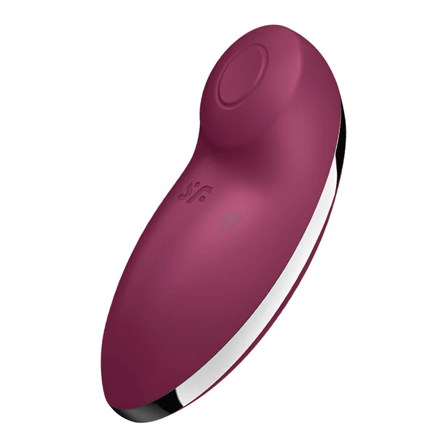 Satisfyer Tap & Climax 2, vibrateur superposé avec fonction de tapotement, rouge