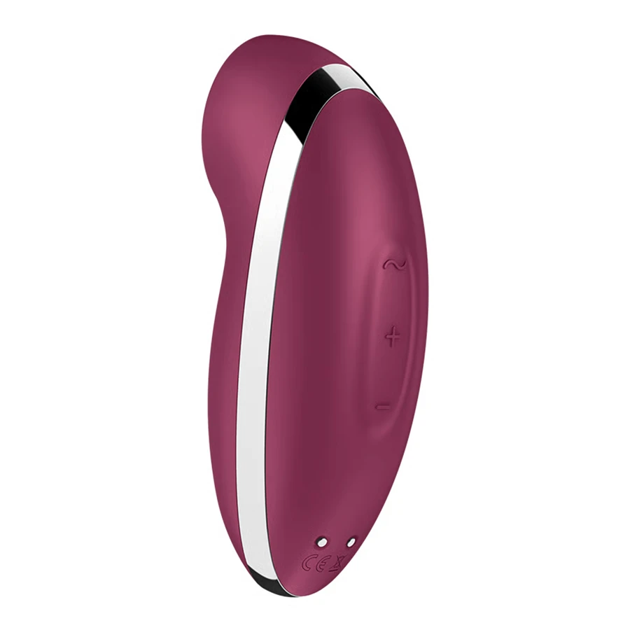 Satisfyer Tap & Climax 2, vibrateur superposé avec fonction de tapotement, rouge