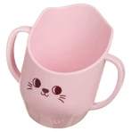 Ackuku, drinkbeker leren drinken, roze, 150 ml