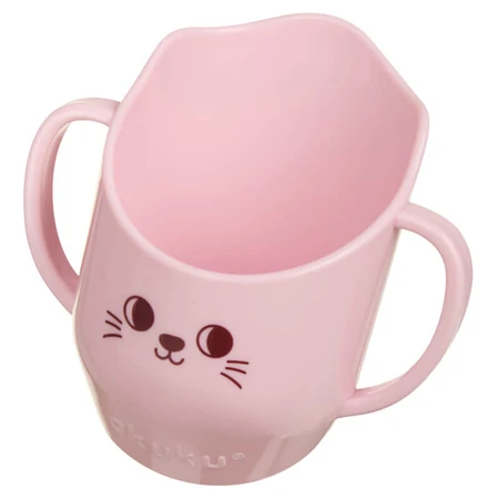 Ackuku, drinkbeker leren drinken, roze, 150 ml