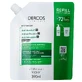 Vichy Dercos Anticaspa DS, champú anticaspa, cabello normal y graso, recambio, 390 ml