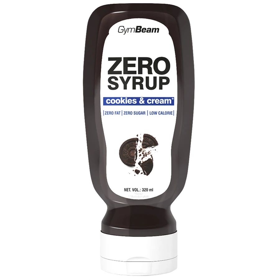 GymBeam Zero, siroop, koekjes & room, 320 ml