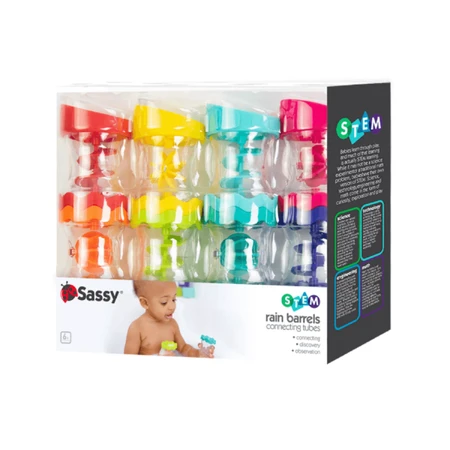 Sassy, Badetassen, ab 6 Monate, 8 Stück