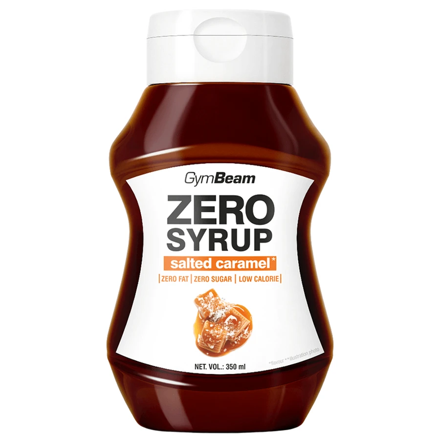 GymBeam Zero, syrup, salted caramel, 320 ml