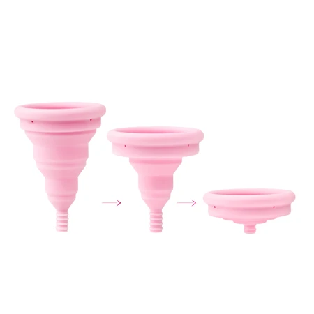 Intimina Lily Cup Compact, collapsible menstrual cup, size A, 1 piece