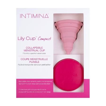 Intimina Lily Cup Compact, collapsible menstrual cup, size A, 1 piece
