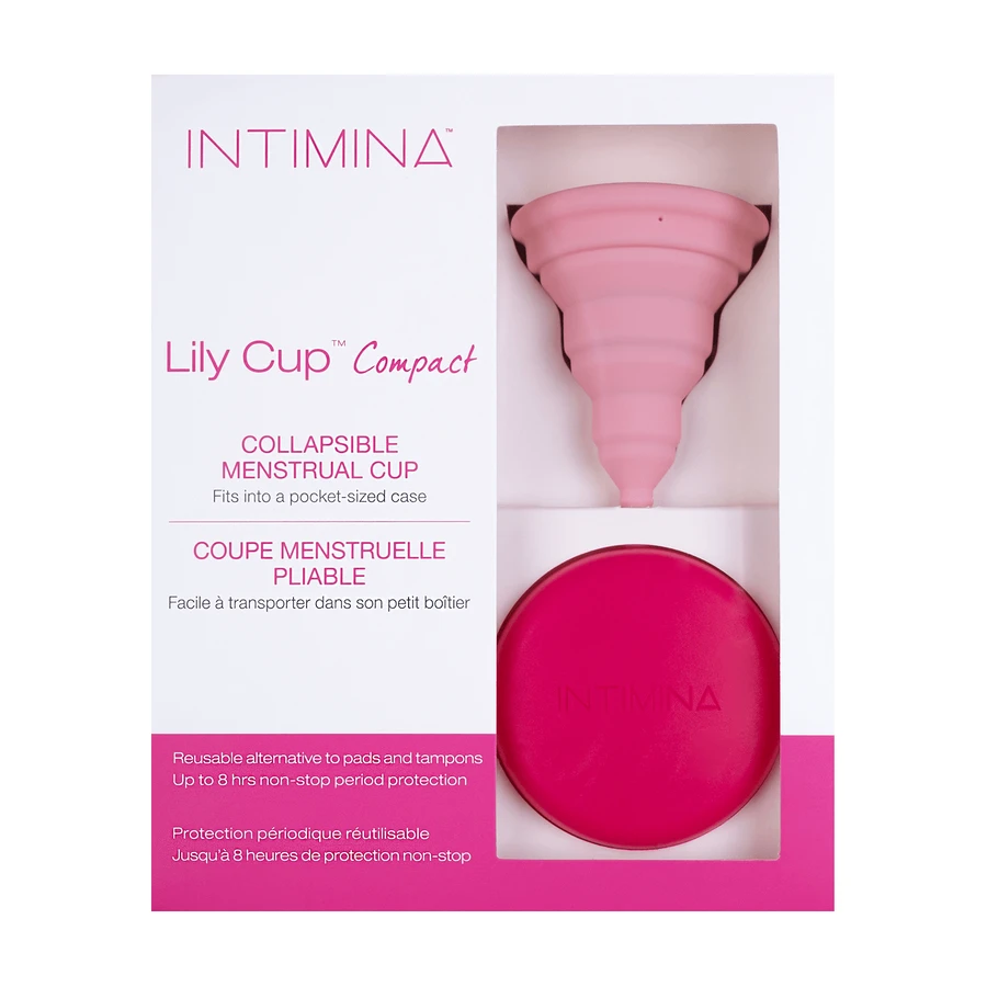 Intimina Lily Cup Compact, collapsible menstrual cup, size A, 1 piece