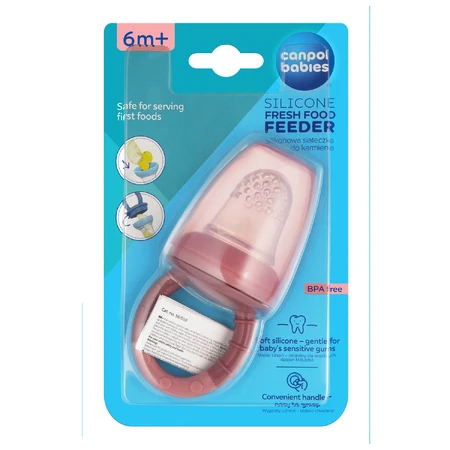 Canpol Babies, silicone nursing mesh, pink, 1 piece