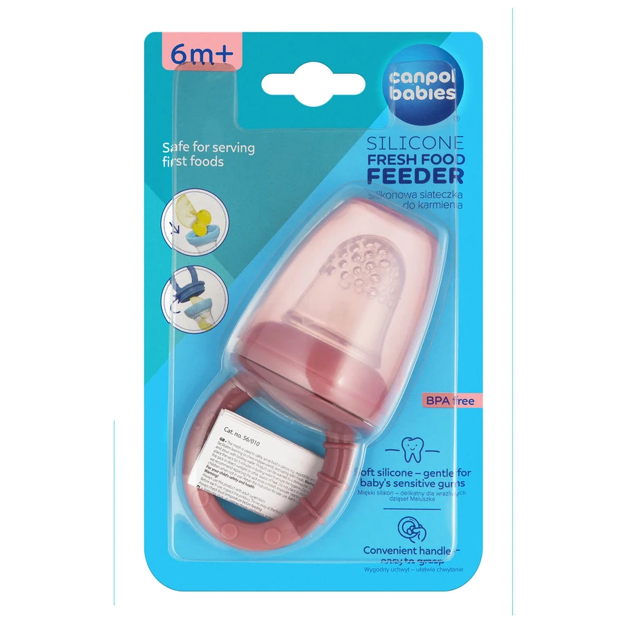 Canpol Babies, silicone nursing mesh, pink, 1 piece