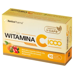 XeniVit Bio Vitamin C 1000, 30 capsules