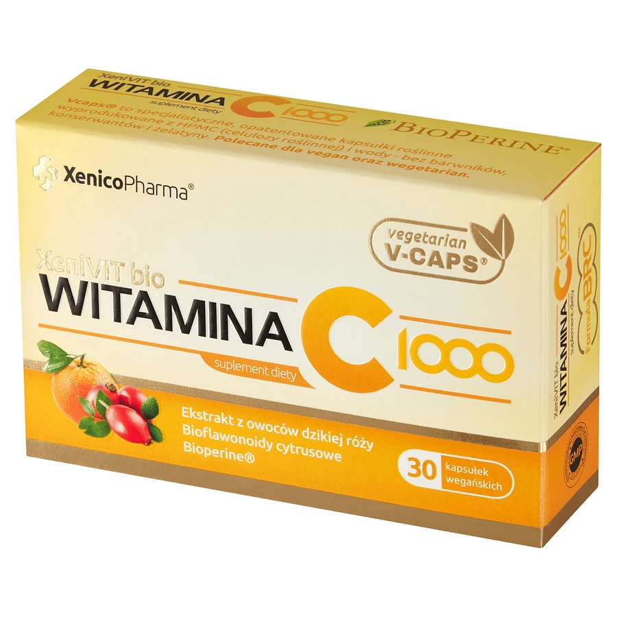 XeniVit Bio Vitamin C 1000, 30 capsules