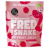 Fred The Snake, gelatina de fruta, frambuesa, Bio, 30 g