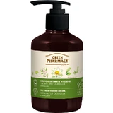 Green Pharmacy, intieme hygiënegel, normaliserend, tea tree en calendula, 370 ml
