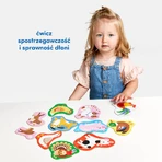 CzuCzu Puzzles zum Paaren Meine Tiere, Puzzles für Kinder, ab 18 Monaten, 20 Elemente