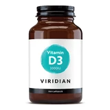 Viridian Vitamine D3 2000 IU, 150 gélules