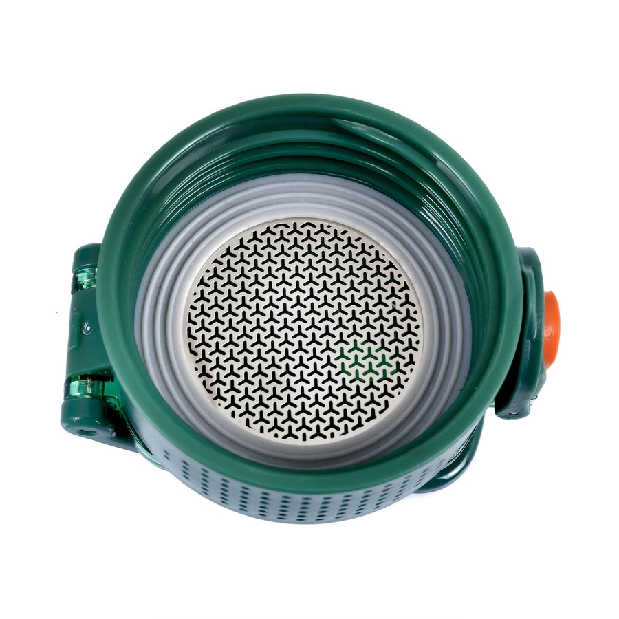 Casno, Tennessee tritaanfles met mondstuk, groen, 750 ml
