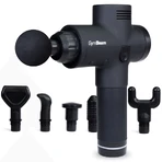 GymBeam VI Negro, pistola de masaje, negro