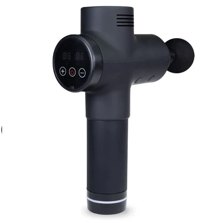 GymBeam VI Negro, pistola de masaje, negro