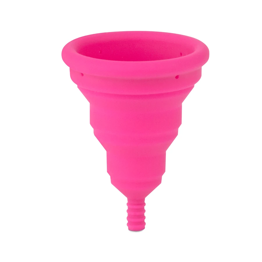 Intimina Lily Cup Compact, zusammenlegbare Menstruationstasse, Größe B, 1 Stück