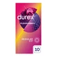 Durex Pleasuremax, geribbelde condooms met bies, 10 stuks