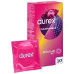 Durex Pleasuremax, gerippte Kondome mit Paspel, 10 Stück