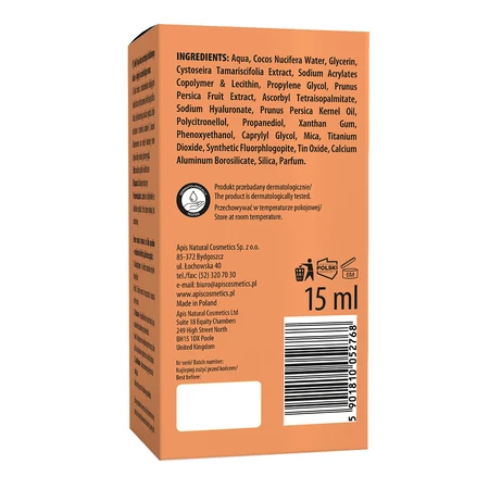 Apis Peachy Skin, verhelderend serum, 15 ml