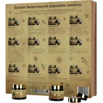 HiSKin Adventskalender Märchenbuch-Set, Sojakerzen