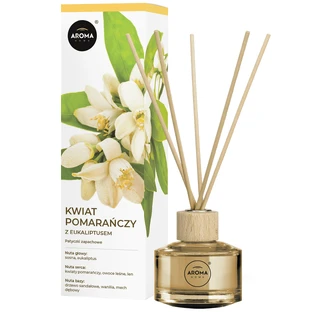 Aroma Home, bâtonnets aromatiques, fleur d'oranger et eucalyptus, 50 ml