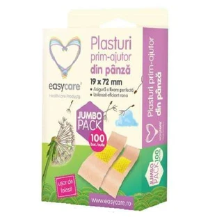 Canvas achterkant, 72 x 19 cm, 100st, EasyCare