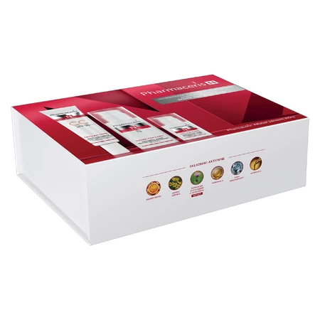 Set Pharmaceris N 2025, cremă tonică, SPF 30, 40 ml + cremă de față activă antirid, SPF 10, 50 ml + cremă intensivă pentru reducerea cearcănelor și a pungilor de sub ochi, 15 ml