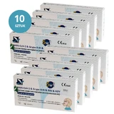 Deepblue 5in1, antigen combo kit, SARS-CoV-2 & Influenza A/B & RSV & ADV, diagnostische test voor 5 virussen, 10 stuks