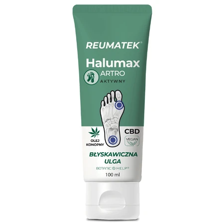 Botanic Help Rheumatek Halumax Artro, pommade pour les pieds, 100 ml