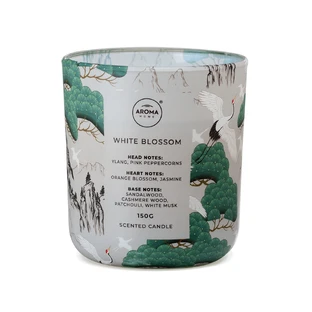 Aroma Home Wild, Duftkerze, weiße Blüte, 150 g