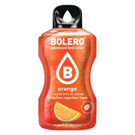Juego Bolero, bebida en polvo, sabores mezclados, 9 x 9 g