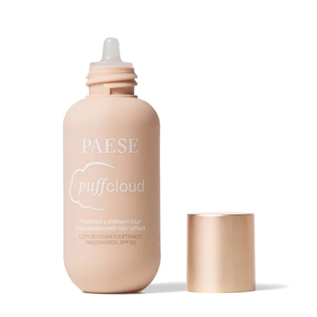 Paese Puff Cloud, satijnen gezichtsfoundation met vervagingseffect, 04 Shell Beige, SPF 20, 37 ml
