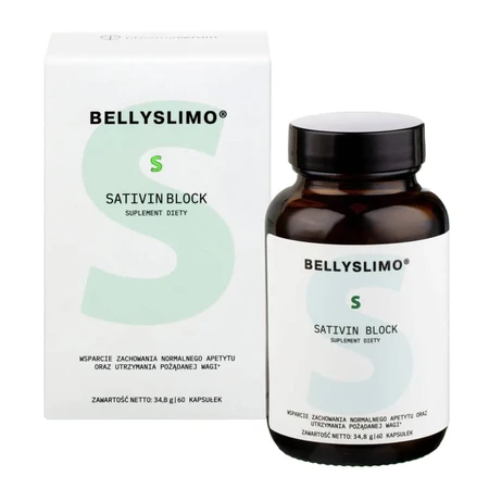 Bellyslimo Sativin Block, 60 Kapseln