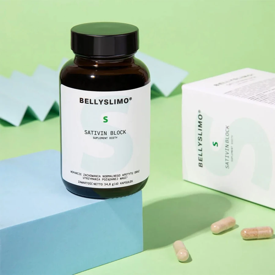 Bellyslimo Sativin Block, 60 Kapseln