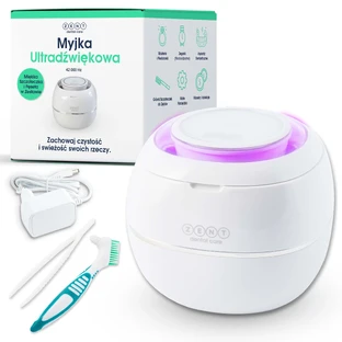 Zent Ultrasonic Cleaner, ultrasonic cleaner with UV lamp for orthodontic trays, dentures, braces